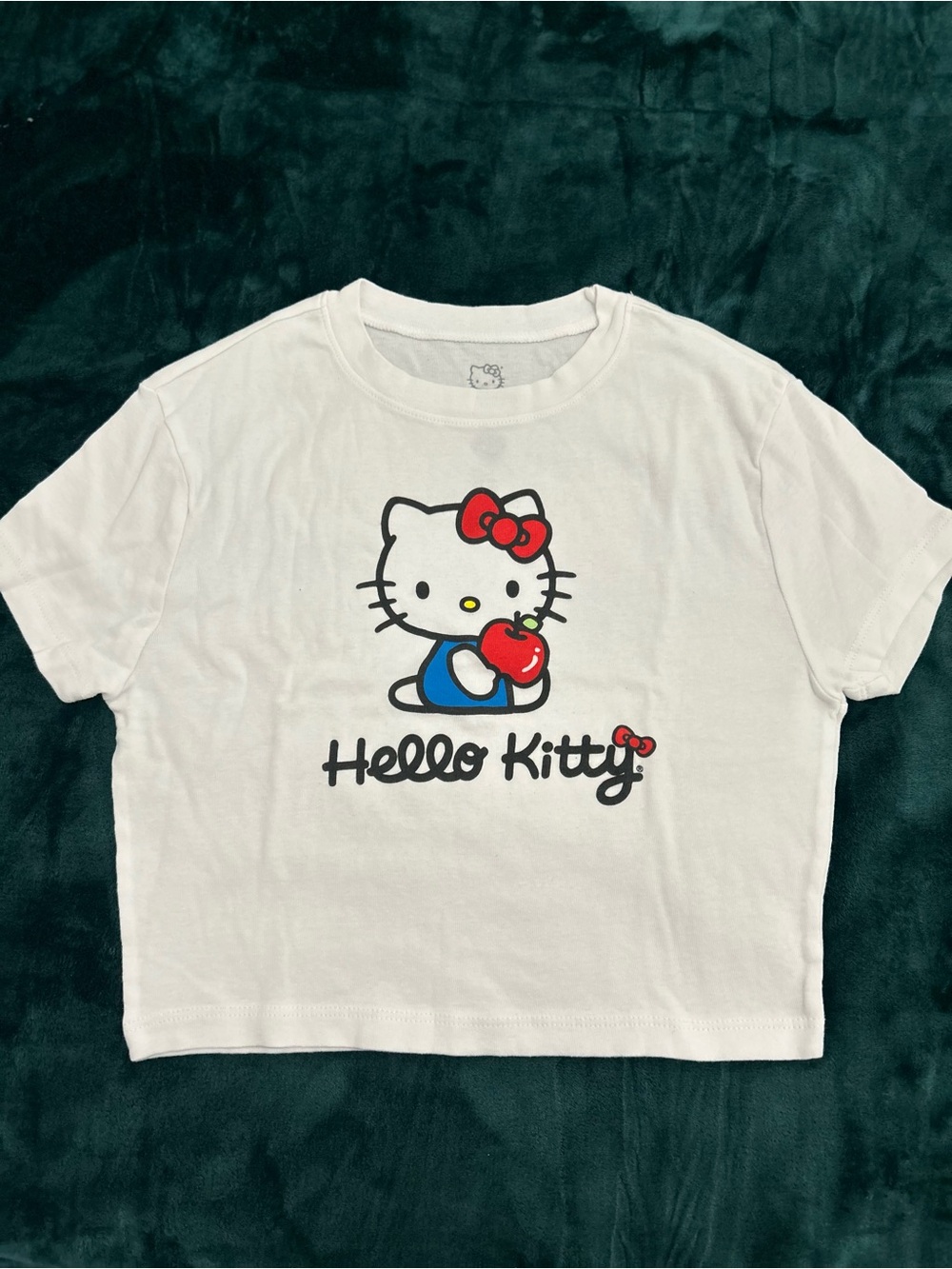 Sanrio Hello Kitty White Tee with Red Bow